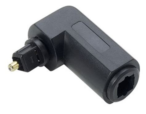 Adaptateur Fibre Optique Toslink M Le Coud Toslink Femelle