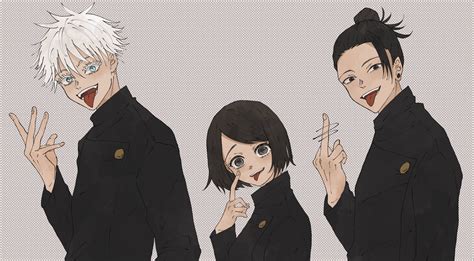 Hd Desktop Wallpaper Anime Jujutsu Kaisen Shoko Ieiri Yuki Tsukumo