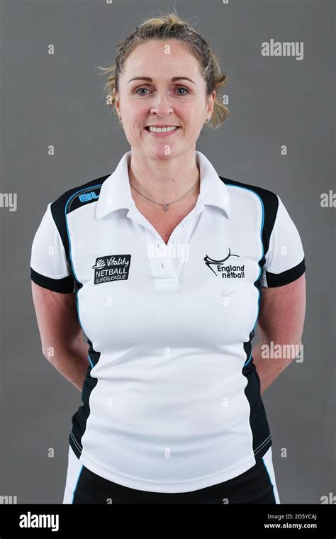 Umpire Ann Marie Atkins Stock Photo Alamy