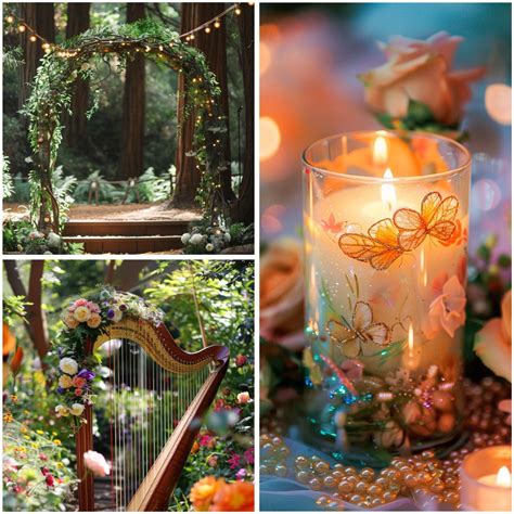 Magical Fairy Wedding Theme Ideas for Fantasy