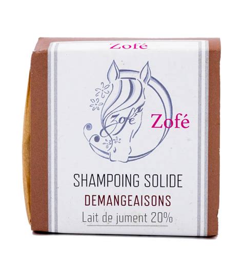 Shampoing solide Anti démangeaisons pellicules Zofé