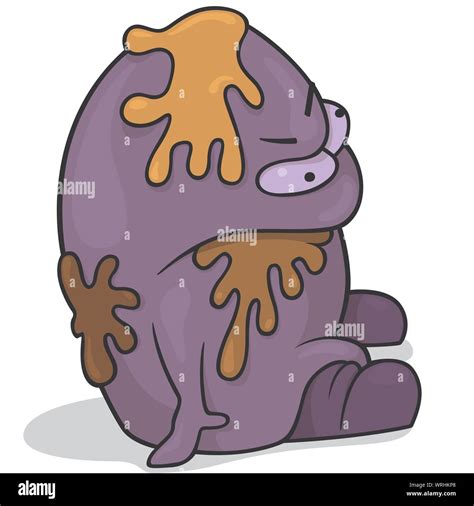 Monstruo De Basura Imagen Vector De Stock Alamy