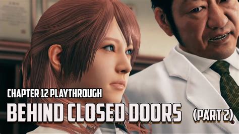 Judgment Story Playthrough Chapter 12 Behind Closed Doors Part 2