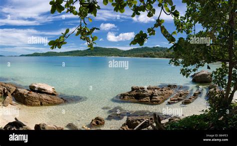 The quiet lagoon in the Yellow Sea Stock Photo - Alamy