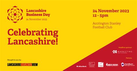 Lancashire Business Day returns with new headline sponsor - Marketing ...