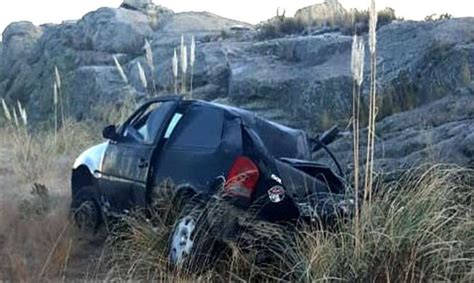 Altas Cumbres Perdi El Control Del Veh Culo Y Choc Contra Las