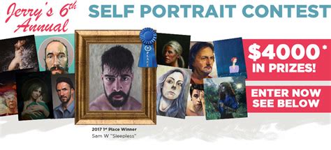 2018 Self Portrait Contest Jerrys Artarama