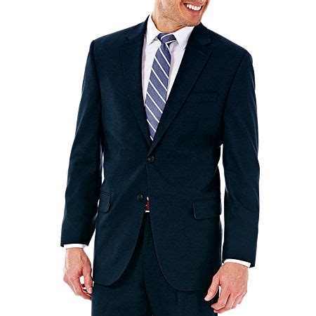 J M HaggarMens Premium Stretch Classic Fit Suit Separate Jacket