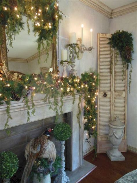 Elegant Christmas Mantle Decor Ideas Christmas Mantel