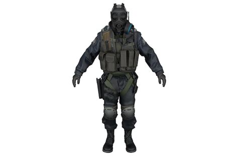 Premium Photo 3d Rendering Mercenary Soldier With Mask