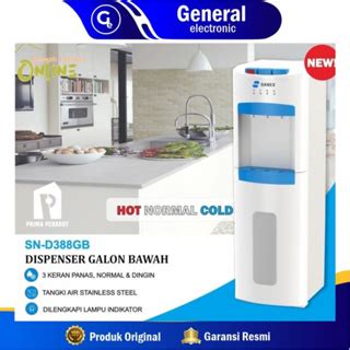 Jual Dispenser Galon Bawah SANEX SN 388 GB Dingin Normal Panas