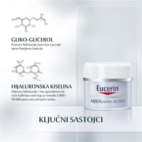 EUCERIN AQUAPORIN ACTIVE BOGATA KREMA ZA LICE 50ML On Line Apoteka