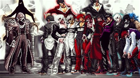 KOF Mugen New Final Rugal Vs 12 Ultimate Iori Yagami Team YouTube