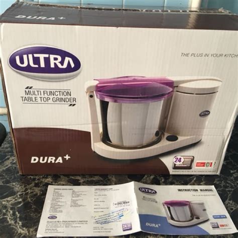 Ultra Dura Table Top 125l Wet Grinder Tv And Home Appliances Kitchen