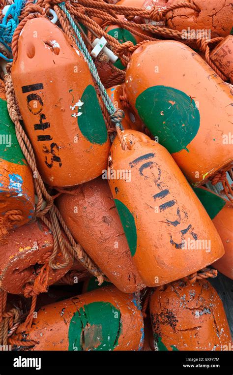 Lobster Pot Buoys Hi Res Stock Photography And Images Alamy