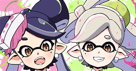 スプラトゥーン Wii Uありがとうなシオカラーズ でてすのイラスト Pixiv