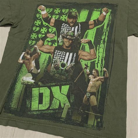 Wwe Triple H Dx Army T Shirt Mens Fashion Tops And Sets Tshirts