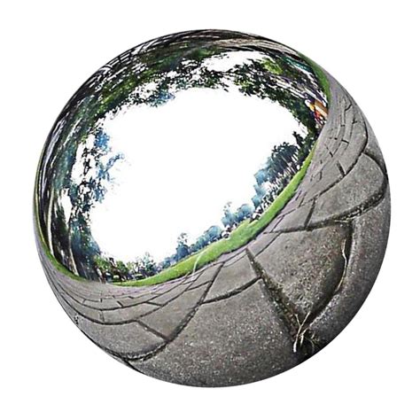 Buy LOVIVER Stainless Steel Sphere Garden Ornament Mirror Gazing Globe