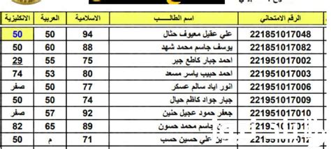 مبروك النجاح نتائج السادس اعدادي Pdf 2024 لجميع الطلاب عبر موقع وزارة