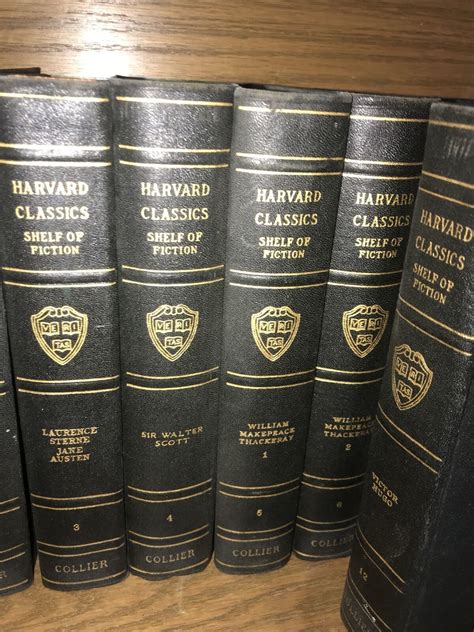 The Harvard Classics First Edition Shelf Of Fiction Complete