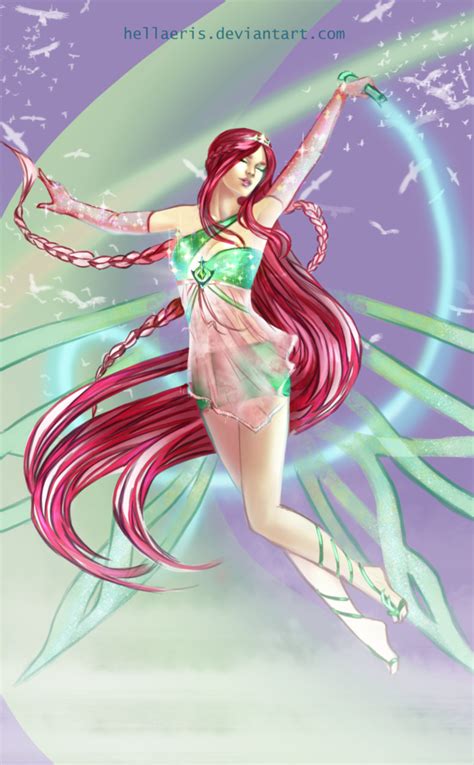 Ww Series R Roxy Enchantix By Hellaeris Winx Club Fairy Drawings Roxy