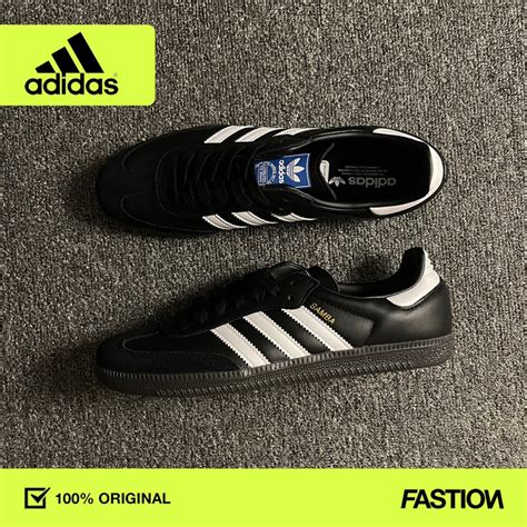 jual adidas samba og black gum sepatu adidas samba original shopee