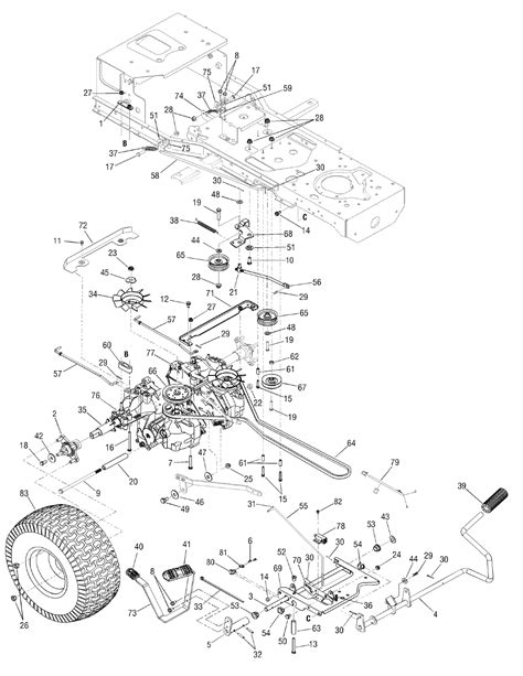 Cub Cadet Lt Drive Belt Diagram