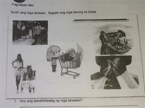 Ano Ang Ipinahihiwatig Ng Mga Larawan Brainly Ph