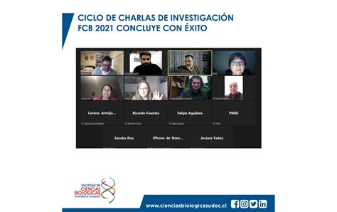 Ciclo de Charlas de Investigación FCB 2021 concluye con éxito