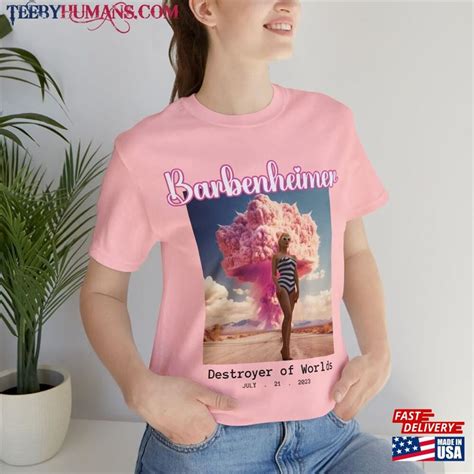 Barbenheimer Shirt Barbie Oppenheimer T Shirt Unisex Teebyhumans