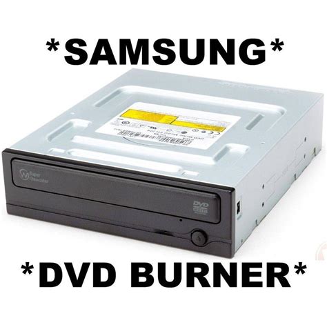 Samsung X Dvd Burner Writer Sata Drive Super Writemaster Sh S