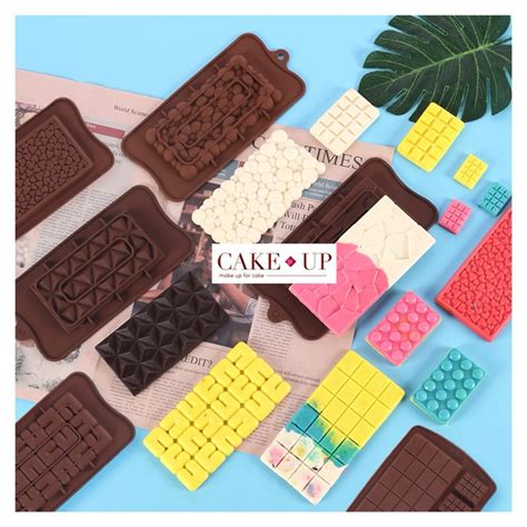 Jual Cetakan Coklat Batangan Silikon Chocolate Chocobar Shopee Indonesia