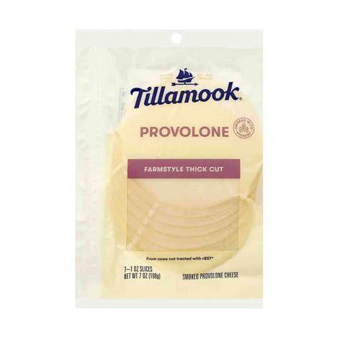 Tillamook Smoked Provolone Cheese Slices 7 Oz