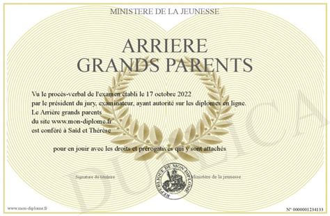 Arriere Grands Parents