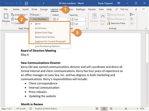 How To Add Line Number In Word File Printable Templates Your Go To