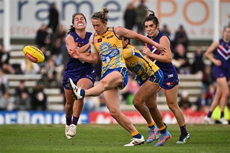 Aflw Fremantle Dockers Defeat West Coast Eagles For Sixth Straight