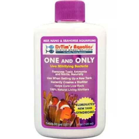 Dr Tims Aquatics One And Only Live Nitrifying Bacteria For Reef