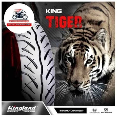 Ban Kingland Tiger 80 90 14 King Tiger Tubeless BAN KING TIGER Lazada