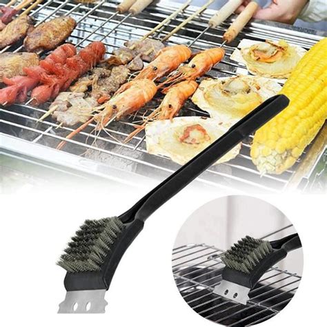 Brosse Barbecue Camping Barbecue Charbon 2 PC BBQ Grill Brosse Barbecue