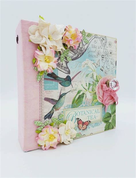 8x8 Mini Album, Scrapbook, Photo Album, Memory Album, Chipboard Album ...