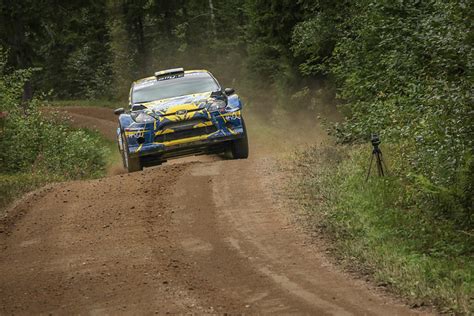 23 Per Gunnar Andersson Emil Axelsson On SS2 Torittu Ford Fiesta RS