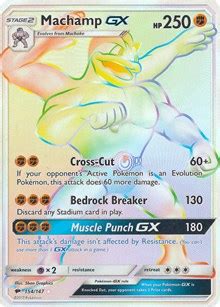 Machamp GX Secret Burning Shadows Pokemon Card Prices Trends