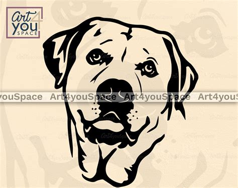 Labrador Svg Files Cricut Lab Dog Clipart Download Pet Etsy Canada