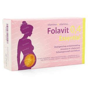 Folavit 0 4 Essential 30 Tabletten 30 Capsules 60 Stuks Hier Online