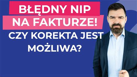 Faktura do paragonu z błędnym NIP czy korekta jest możliwa YouTube