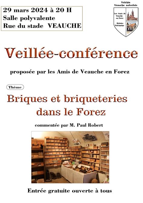 Veillée conférence Site officiel de Veauche dans la Loire 42