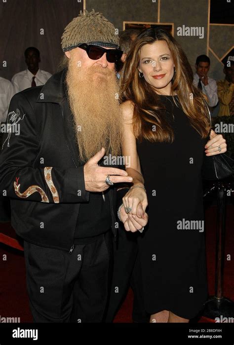 Billy Gibbons Of Zz Top And Wife High Resolution Stock Photography And