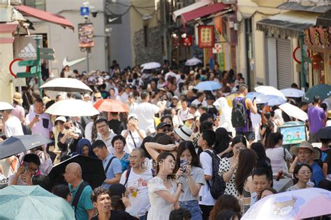 大暑錄逾卅四度高溫 旅客無懼烈日遊澳 澳門日報 今日時事 Cyberctm澳門no1人氣社區