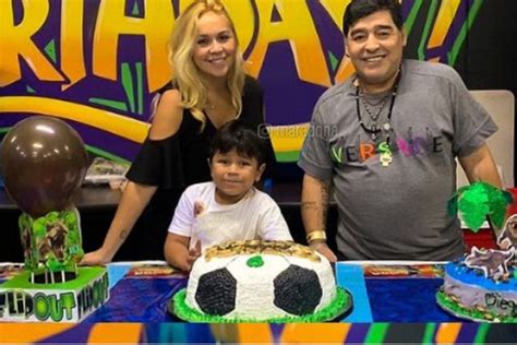 Verónica Ojeda Mostró El Primer Dibujo Que Le Hizo Dieguito Fernando A Maradona