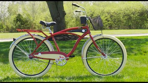 Mens Cruiser Bike 26 Inch Bicycle Huffy Deluxe™ Youtube